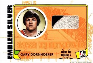 Game-Used Emblem Gary Dornhoefer