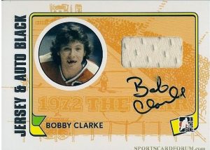 Game-Used Jersey and Auto Bobby Clarke