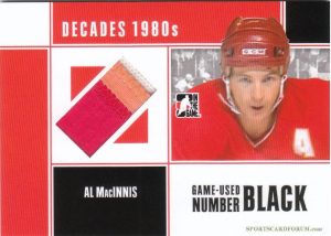 Game Used Number Al MacInnis