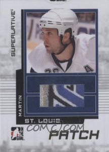 Game-Used Patch Martin St. Louis