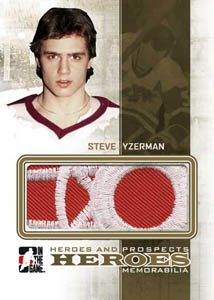 Heroes Memorabilia Steve Yzerman