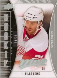 MVP Rookies Super Script Ville Leino MVP Rookies Super Script Ville Leino