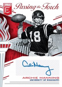 Passing the Torch Auto Archie Manning