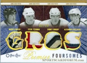Premier Foursomes Mario Lemieux, Steve Yzerman, Sidney Crosby, Alexander Ovechkin