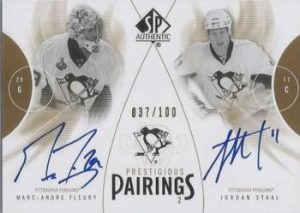 Prestigious Pairings Marc-Andre Fleury, Jordan Staal