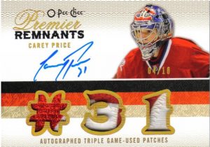 Remnants Triple Patch Auto Carey Price