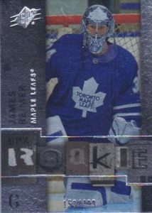 SPx Rookies James Reimer SPx Rookies James Reimer
