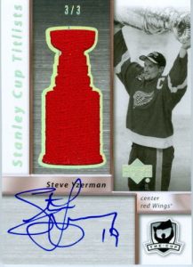 Stanley Cup Titlists Steve Yzerman