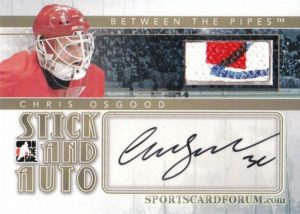 Stick and Autograph Chris Osgood