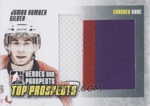 Philipp Grubauer 2010/11 Heroes And Prospects Game Used Jersey Card #NPM-09