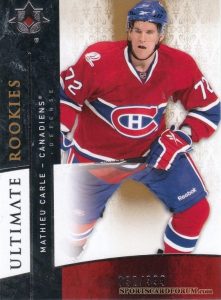 Ultimate Rookies Mathieu Carle Ultimate Rookies Mathieu Carle