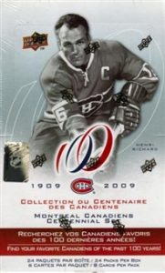2008-09 Montreal Canadiens Centennial Tin 2008-09 Montreal Canadiens Centennial Tin