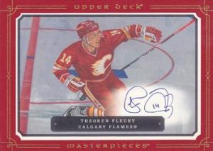 5x7 Auto Theo Fleury 5x7 Auto Theo Fleury