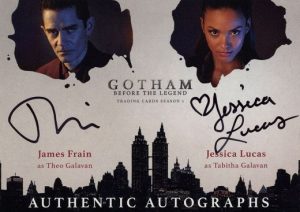 Dual Autographs James Frain as Theo Gavin and Jessica Lucas as Tabitha Gavin