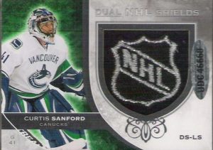 Dual NHL Shields Back Curtis Sanford