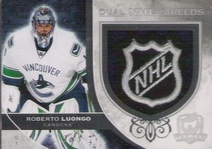Dual NHL Shields Front Roberto Luongo Dual NHL Shields Front Roberto Luongo