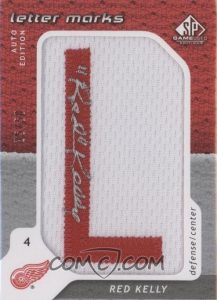 Letter Marks Red Kelly