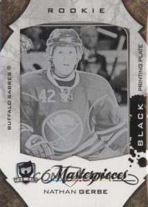 Printing Plates OPC Marquee Rookies Nathan Gerbe