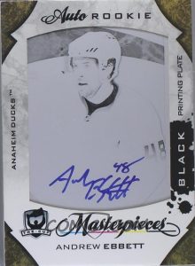 Printing Plates The Cup Auto Rookie Andrew Ebbett Printing Plates The Cup Auto Rookie Andrew Ebbett
