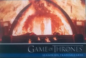 Game Of Thrones Season 6 Metal Casetopper Card CT1 Valyrian Steel Metal Promo
