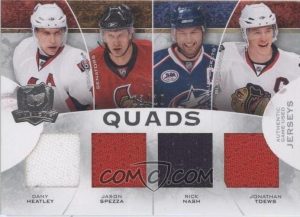 Quad Jerseys Dany Heatley, Jason Spezza, Rick Nash, Jonathan Toews Quad Jerseys Dany Heatley, Jason Spezza, Rick Nash, Jonathan Toews