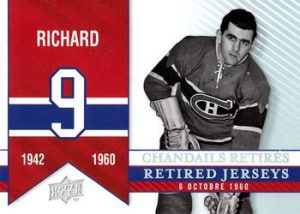 Retired Jerseys Maurice Richard