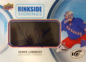 Rinkside Signings Henrik Lundqvist