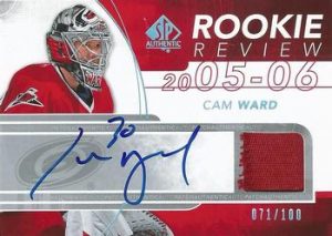 Rookie Review Auto Patch Cam Ward