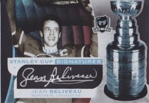 Stanley Cup Signatures Jean Beliveau