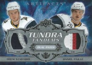 Tundra Tandems Patches Silver Drew Stafford, Daniel Paille