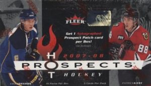 2007-08 Fleer Hot Prospects Box