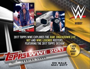 2017 Topps WWE Sell Sheet