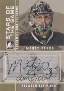 Autographs Marty Turco
