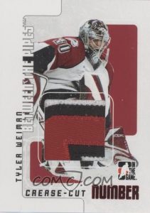 Crease Cut Game-Used Number Tyler Weiman