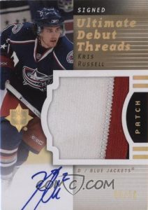Debut Threads Auto Patch Kris Russell