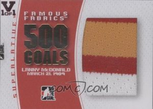 Famous Fabrics 500 Goals Lanny McDonald