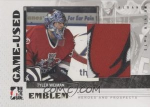 Game-Used Emblem Tyler Weiman