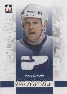 Game-Used Patch Mats Sundin