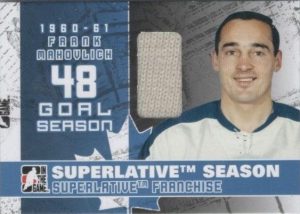 Superlatve Season Frank Mahovlich
