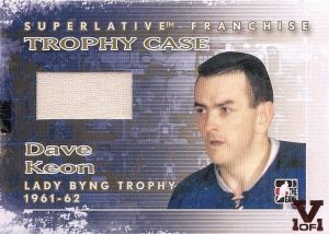 Trophy Case Dave Keon