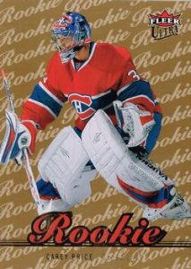Ultra Rookies Redemption Gold Carey Price