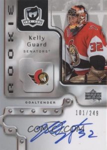 Autographed Rookies Kelly Guard