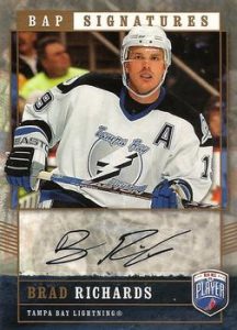 Be A Player Signatures Variation 2 Brad Richards