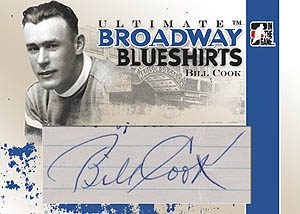 Broadway Blueshirts Bill Cook