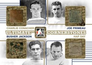 Cornerstones Charlie Conacher, Joe Primeau, Busher Jackson, Hap Day