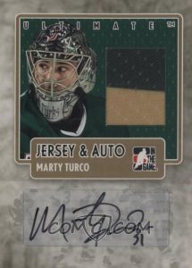 Game-Used Jersey and Auto Marty Turco