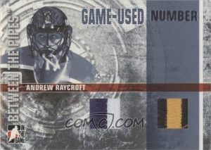 Game-Used Number Andrew Raycroft