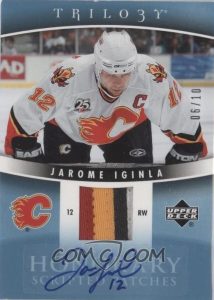 Honorary Scripted Patches Jarome Iginla