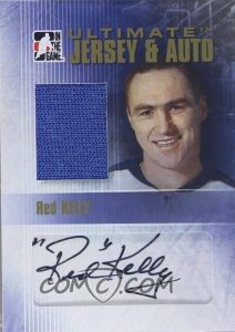 Jersey and Auto Red Kelly