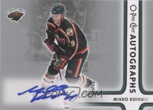 OPC Autographs Mikko Koivu